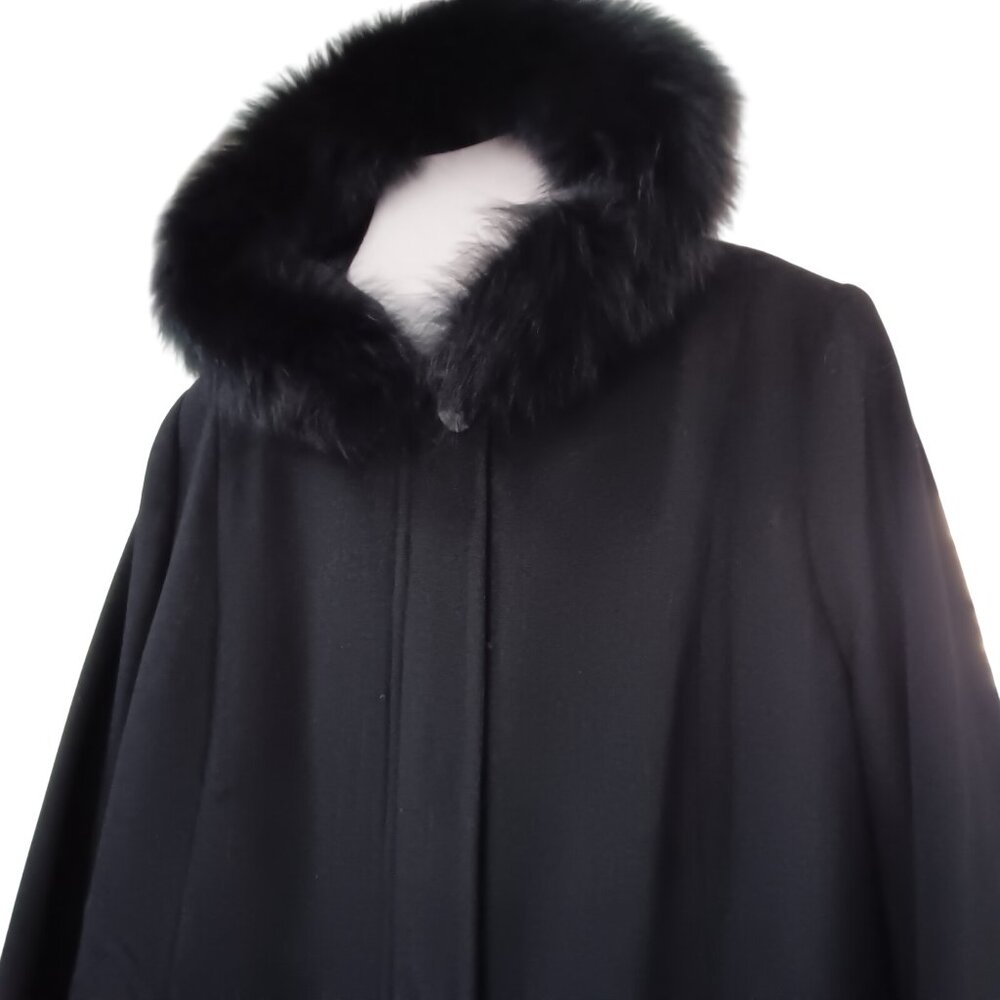 Kristen Blake  Fox Fur Trimed Hood Jacket Coat NWT 1X - Picture 3 of 9